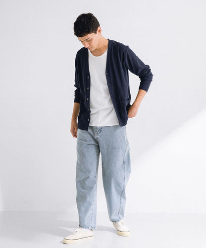 亞麻混紡針織開衫