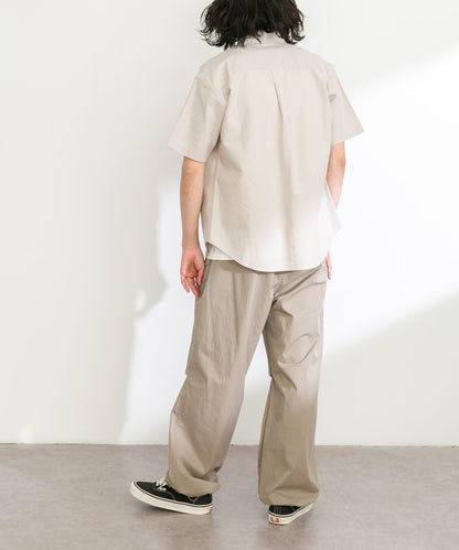 抗菌牛津紡扣領短袖襯衫