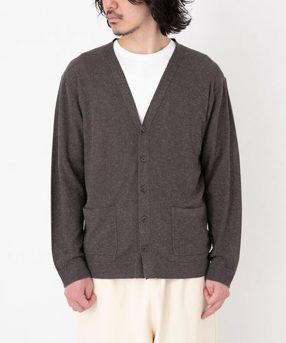 亞麻混紡針織開衫