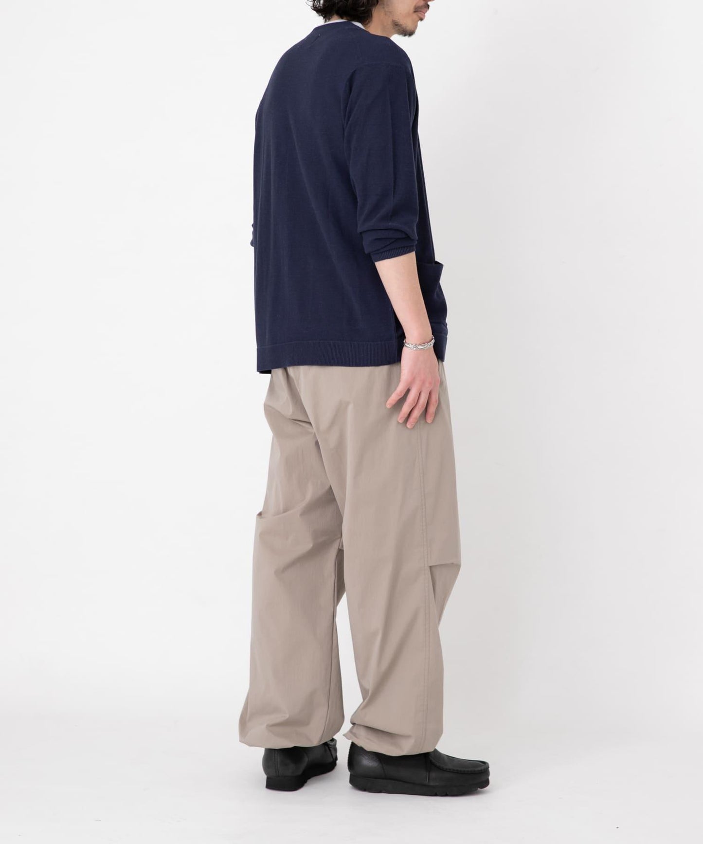 亞麻混紡針織開衫