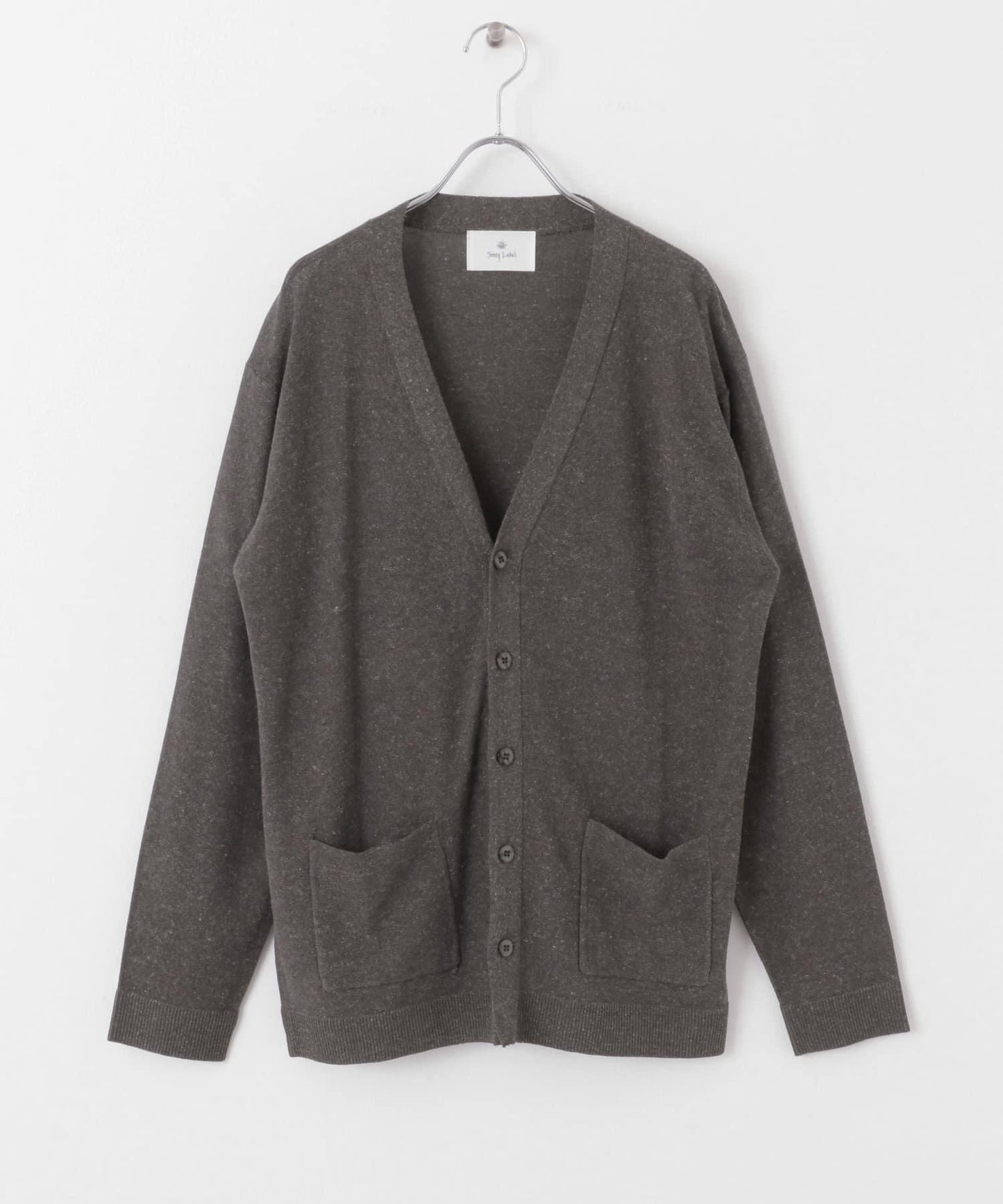 亞麻混紡針織開衫