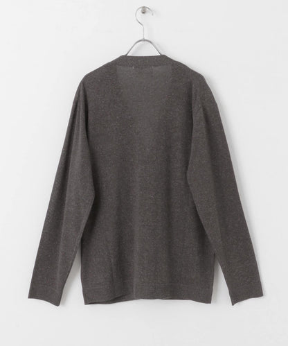 亞麻混紡針織開衫