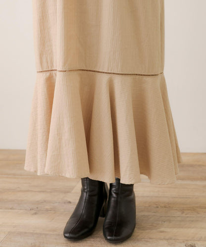 NaokoTakayama聯名荷葉邊連衣裙