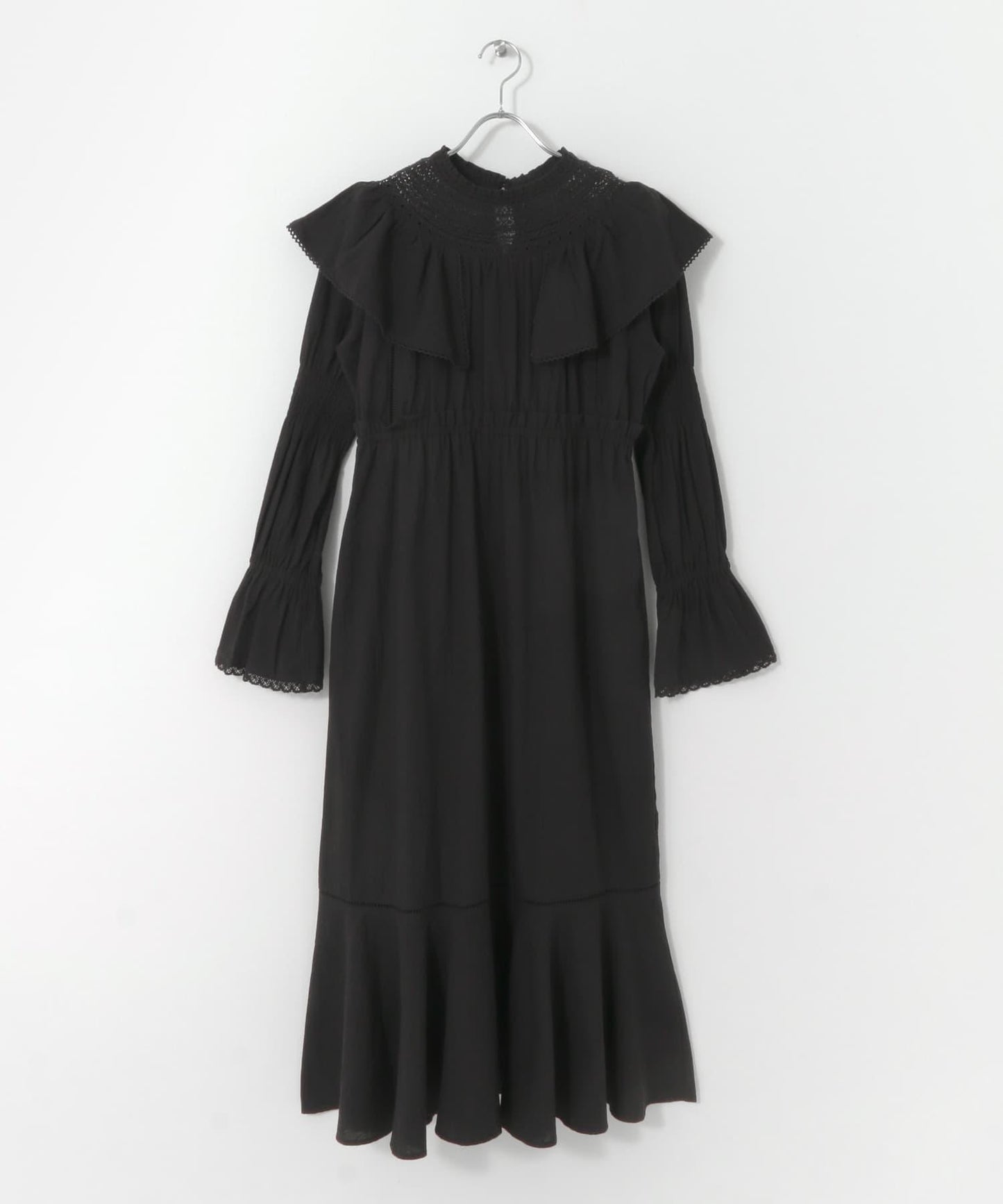 NaokoTakayama聯名荷葉邊連衣裙