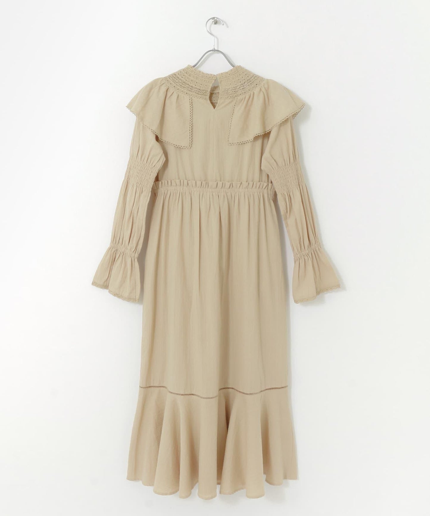 NaokoTakayama聯名荷葉邊連衣裙