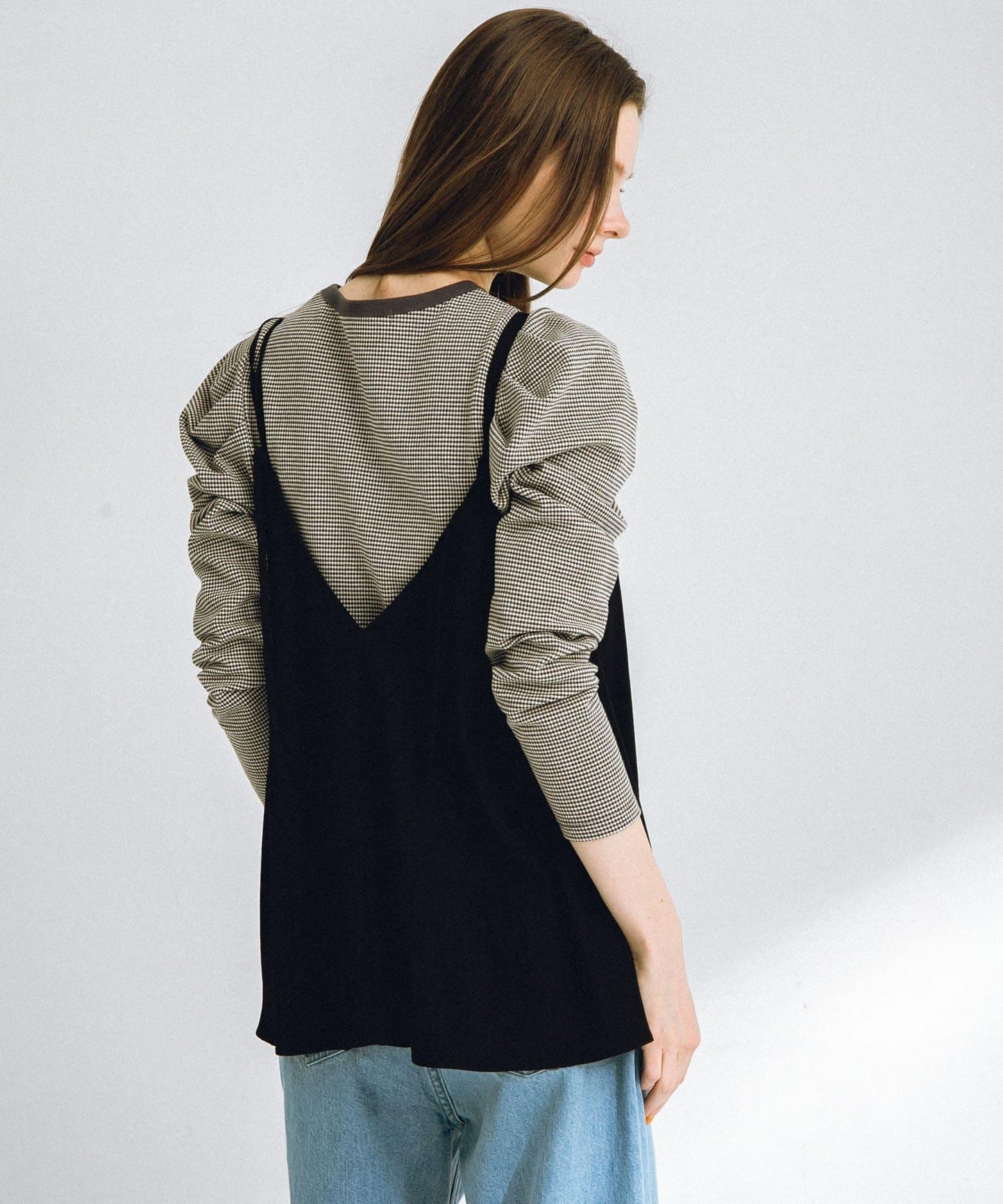 荷葉邊吊帶背心