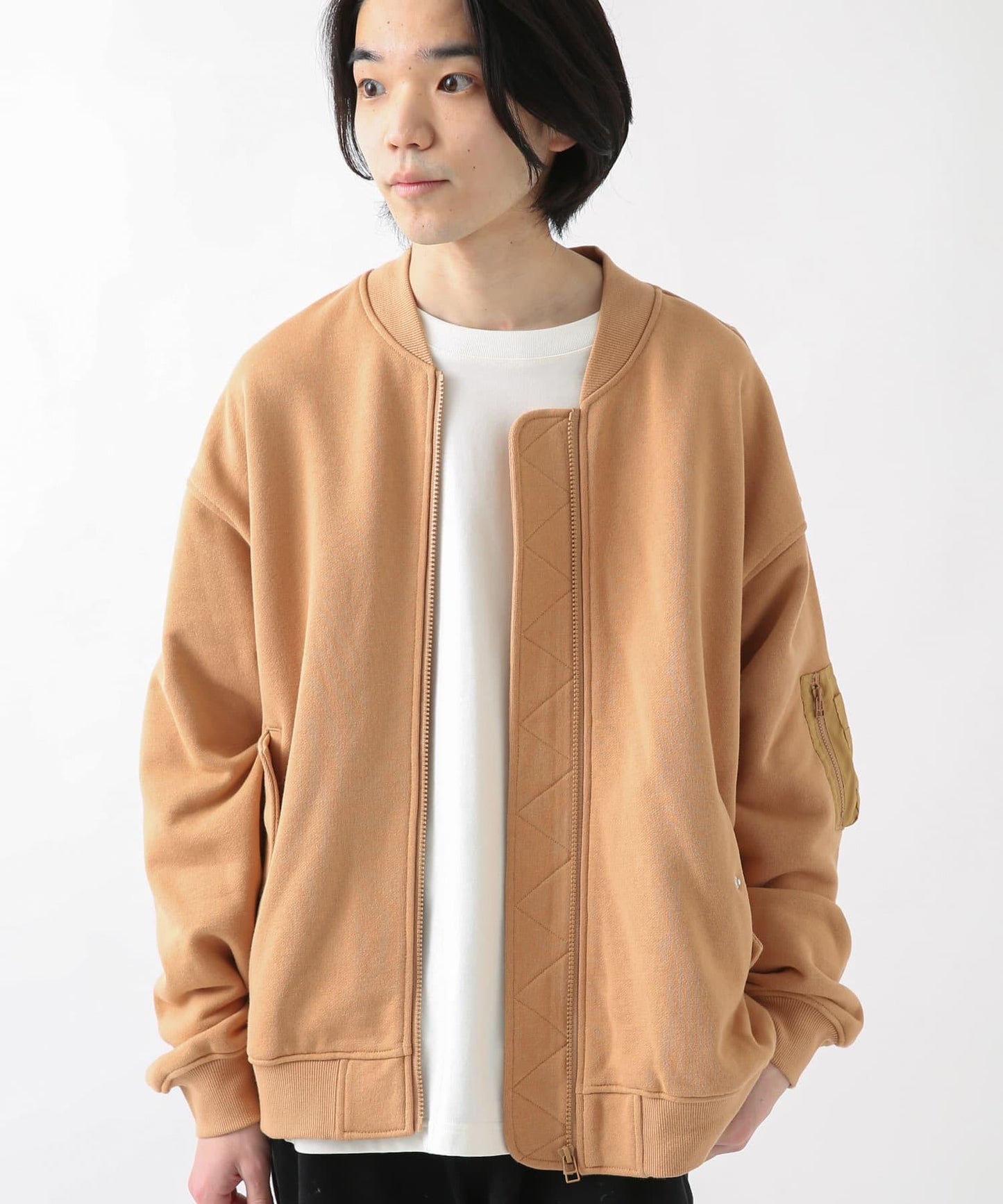 加絨衛衣MA-1飛行夾克