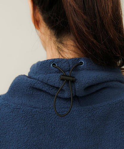 SLAB羊羔絨高領套頭衫