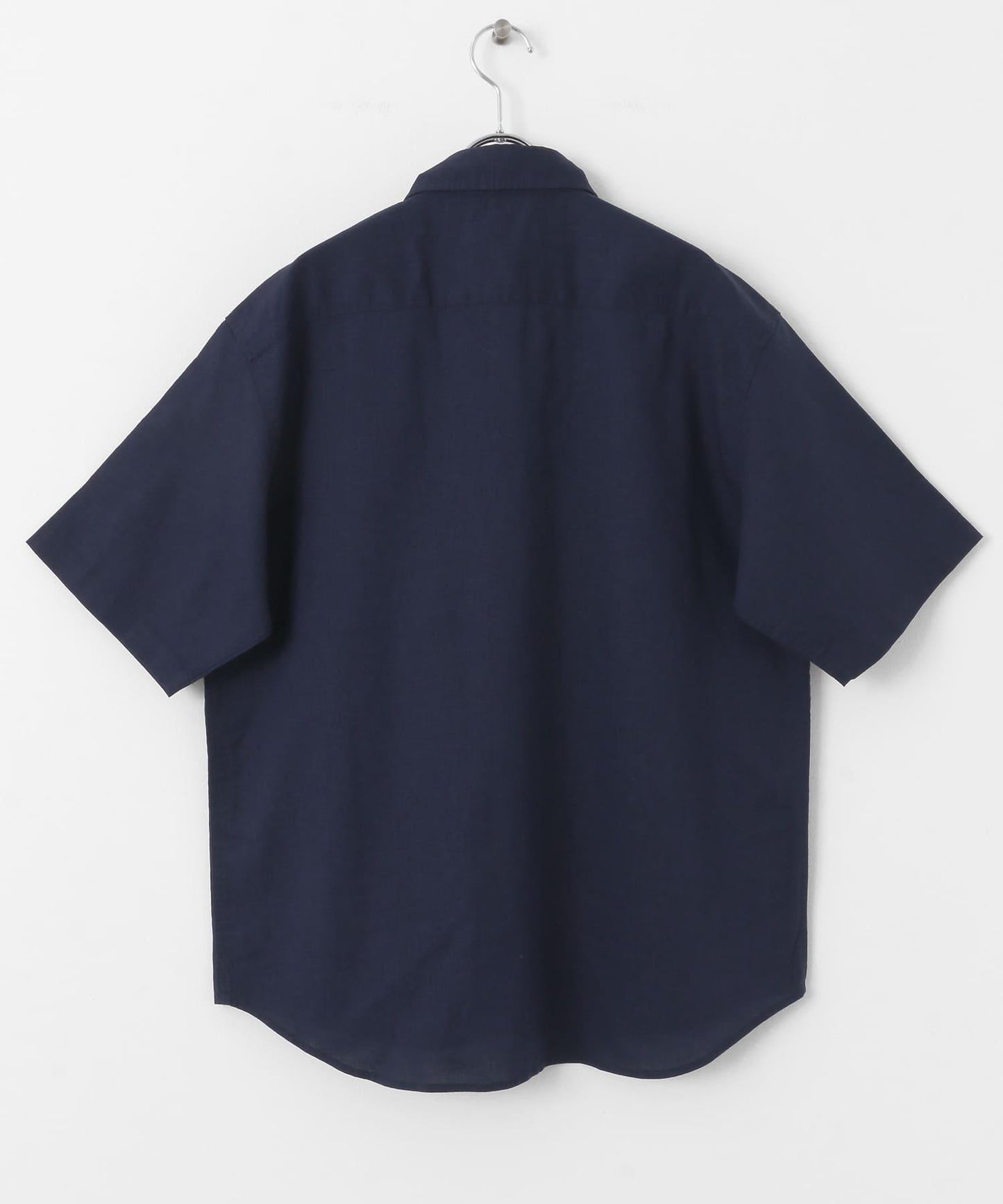 吸水速幹/接觸涼感亞麻混紡短袖襯衫