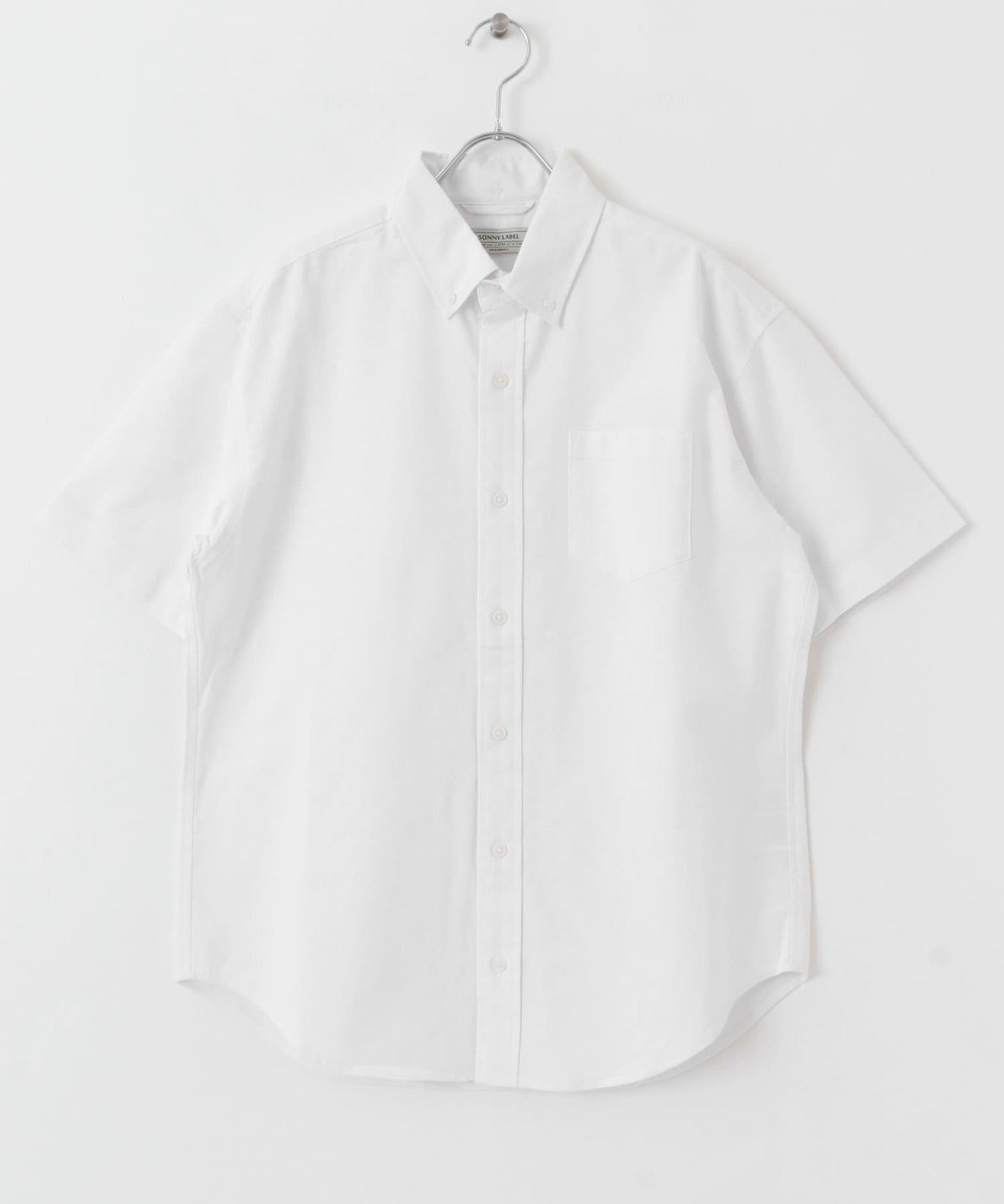 抗菌牛津紡扣領短袖襯衫