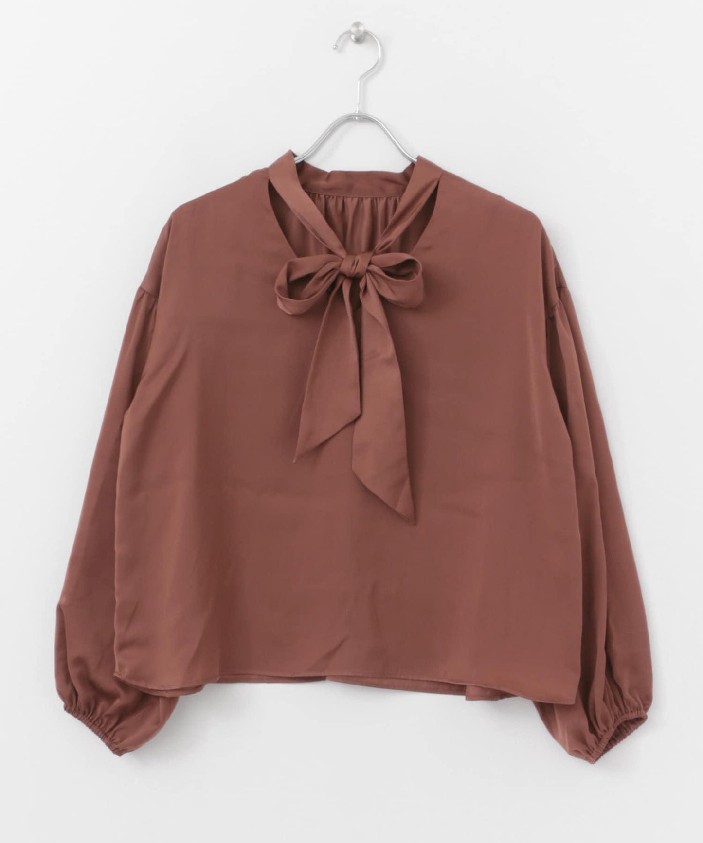 2WAY立領蝴蝶結襯衫