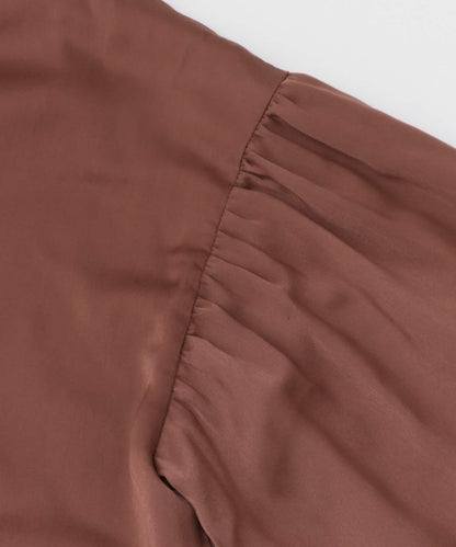 2WAY立領蝴蝶結襯衫