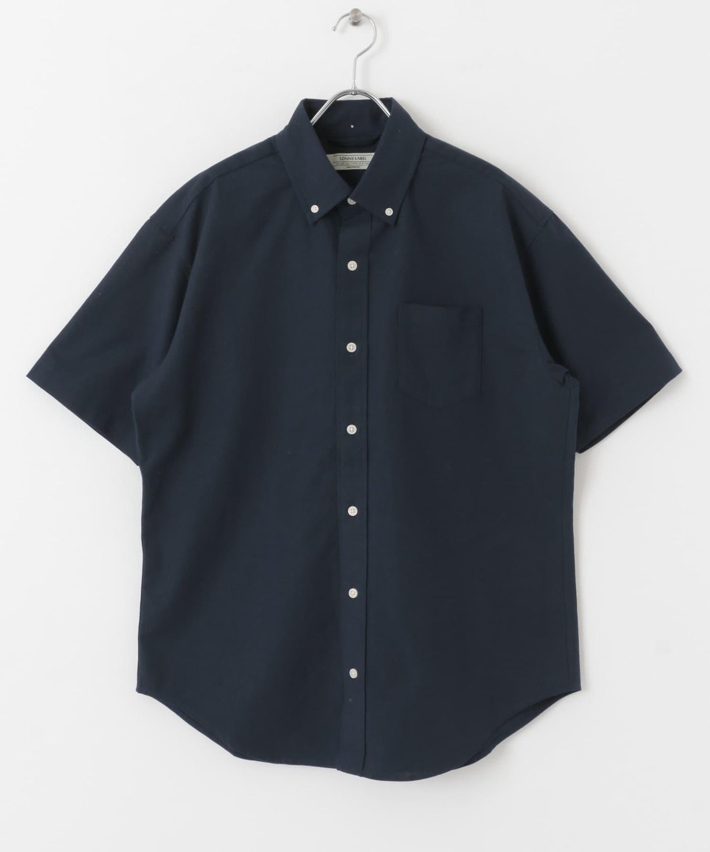 抗菌牛津紡扣領短袖襯衫