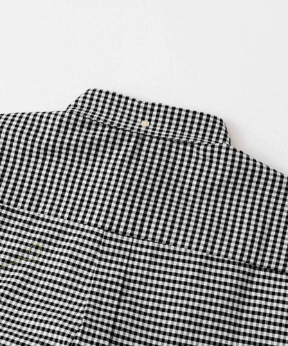 抗菌牛津紡扣領短袖襯衫