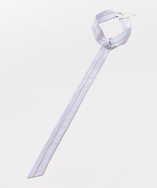 條紋圍巾項鍊∴