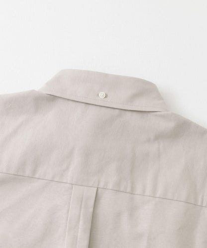 抗菌牛津紡扣領短袖襯衫