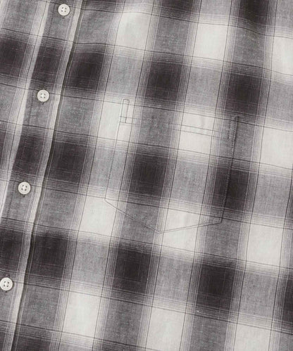 吸水速幹/接觸涼感亞麻混紡短袖襯衫