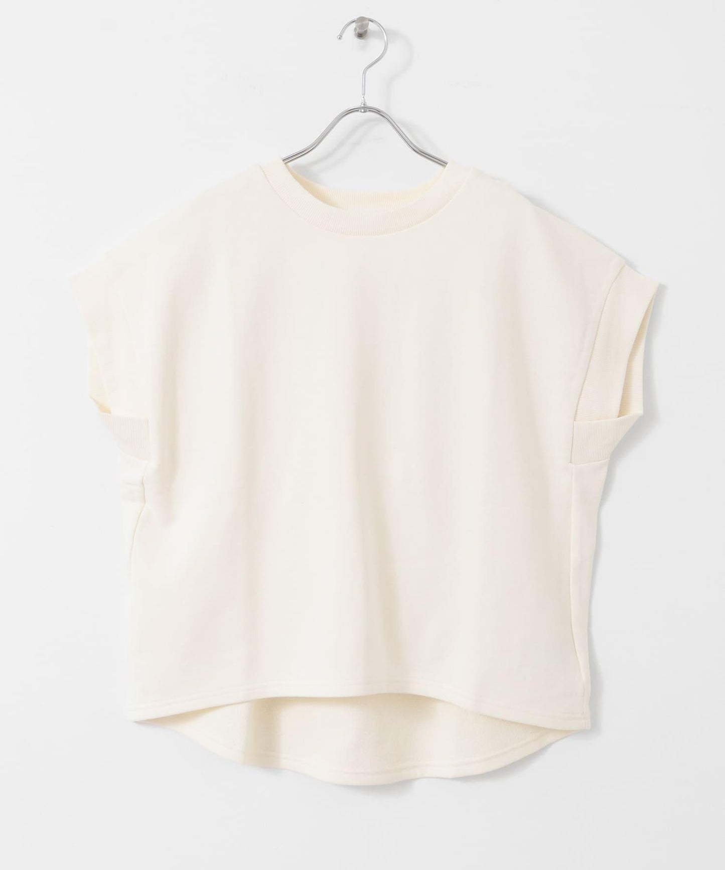 加絨衛衣法式短袖套頭衫