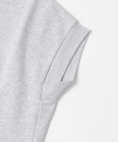 加絨衛衣法式短袖套頭衫