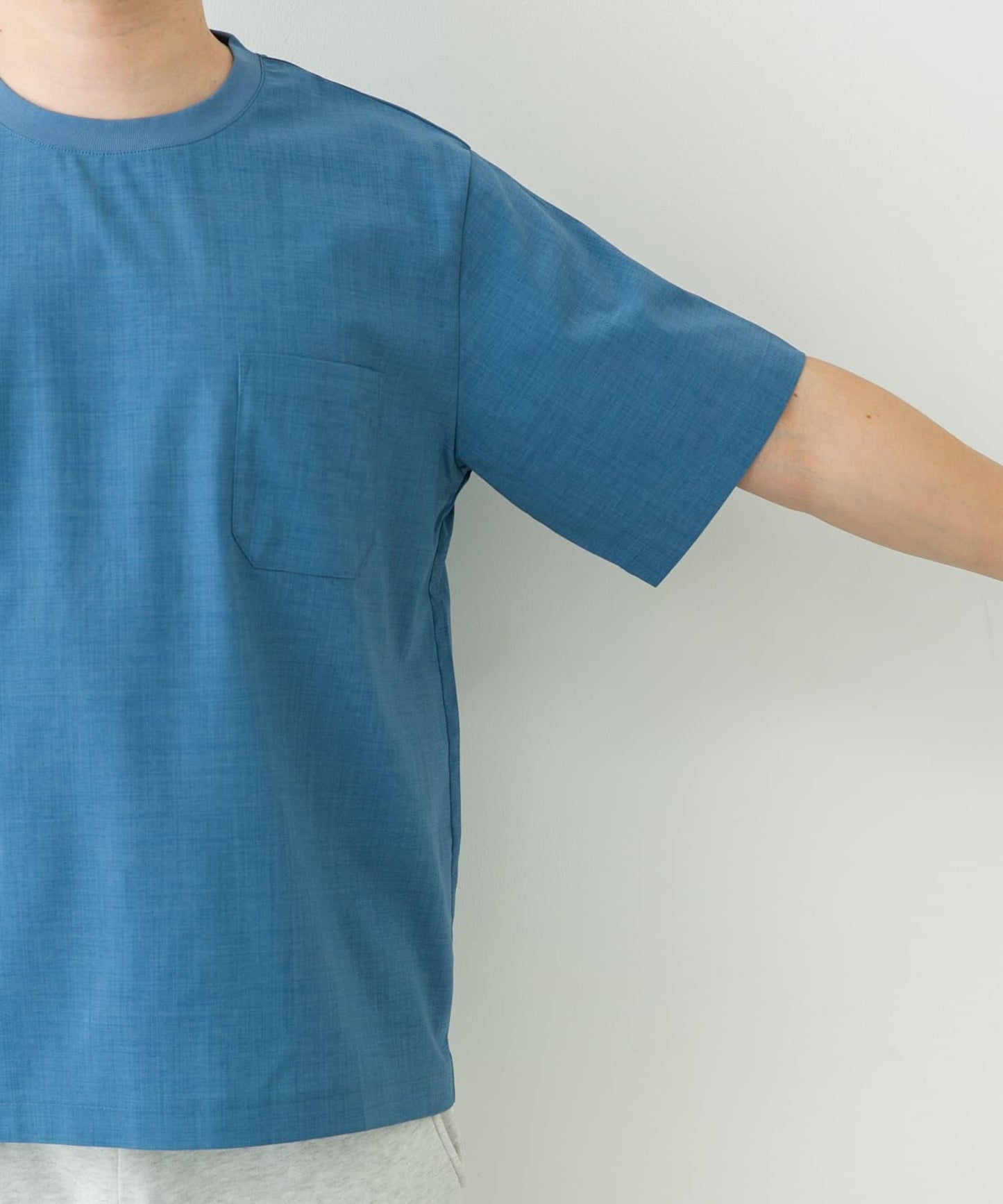 吸水速幹快乾亞麻觸感T恤