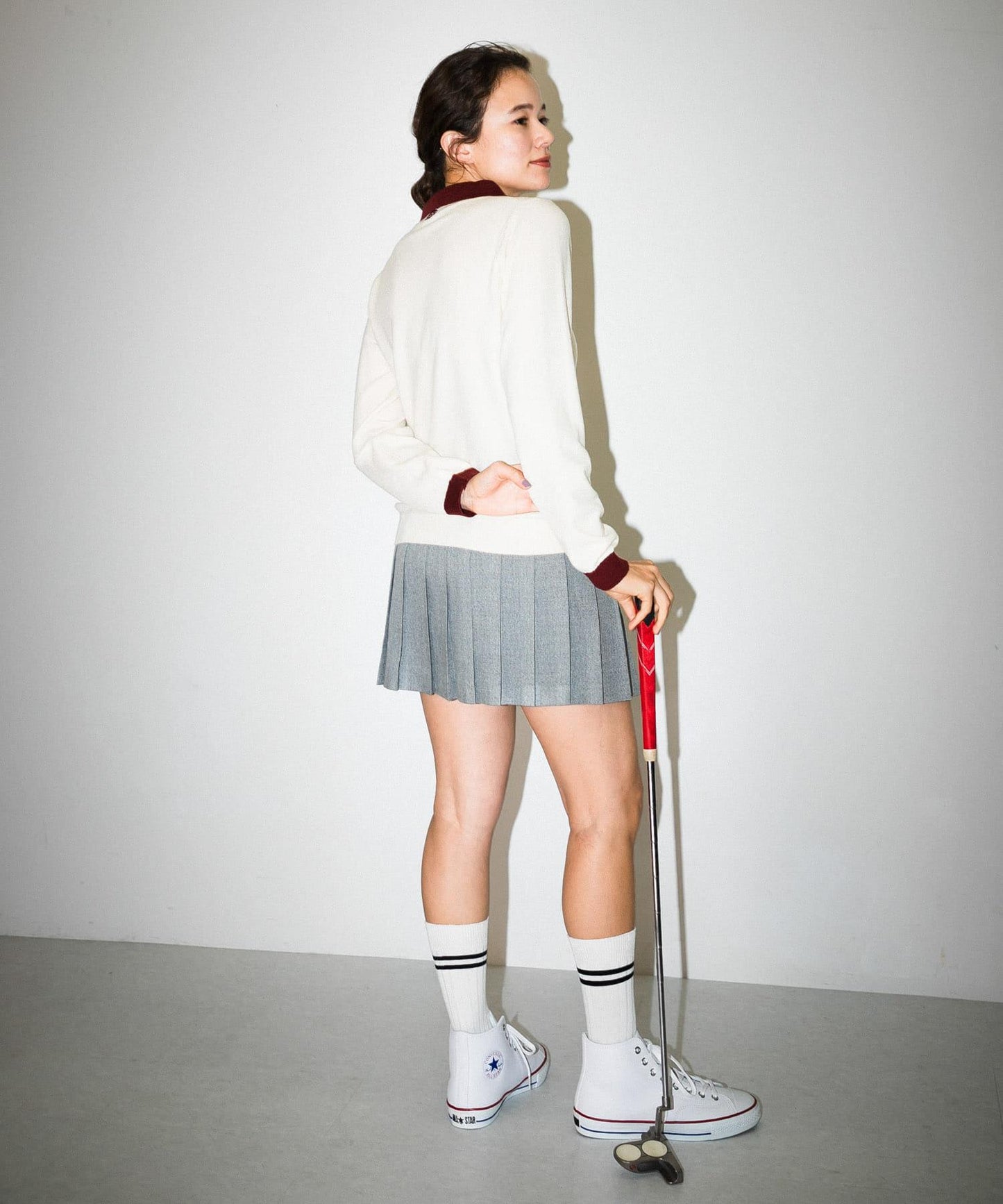 OOPS 保暖百褶裙