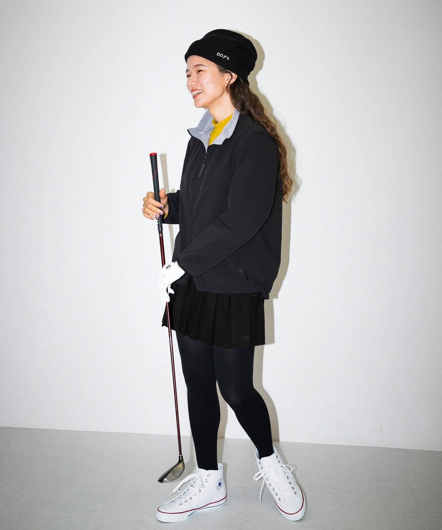 OOPS 保暖百褶裙