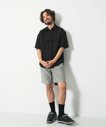 OOPS 可伸縮雙口袋襯衫