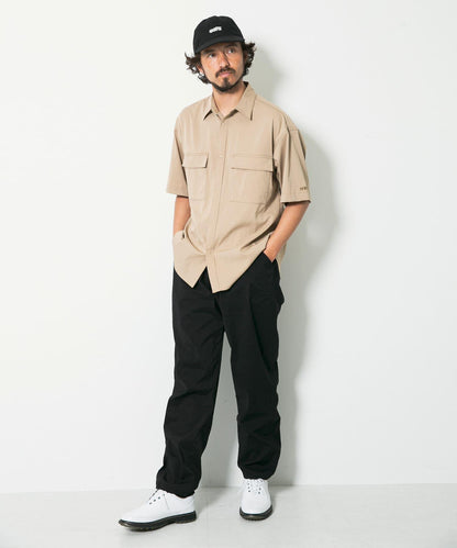 OOPS 可伸縮雙口袋襯衫