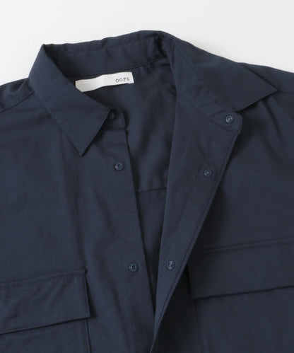 OOPS 可伸縮雙口袋襯衫