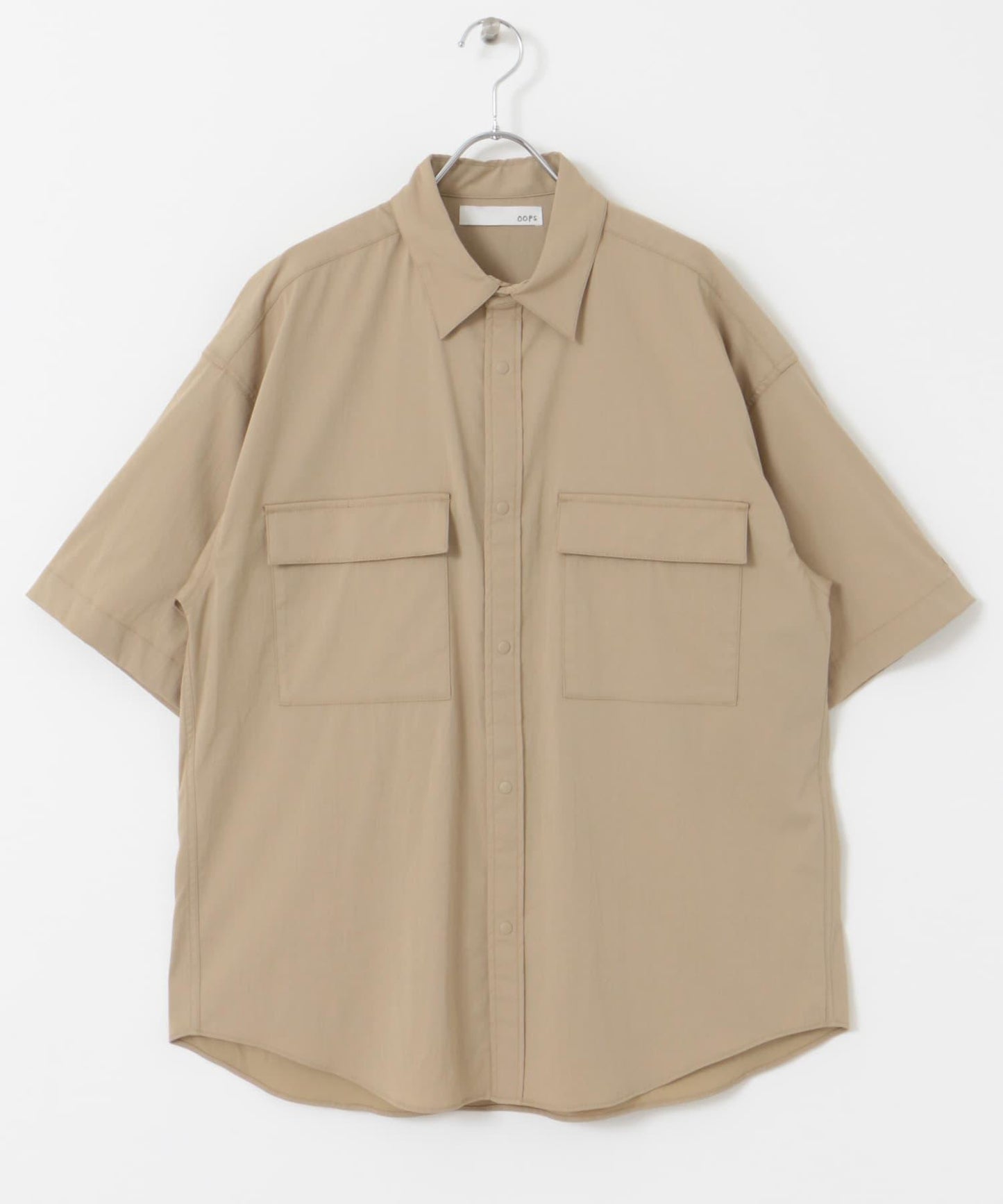 OOPS 可伸縮雙口袋襯衫