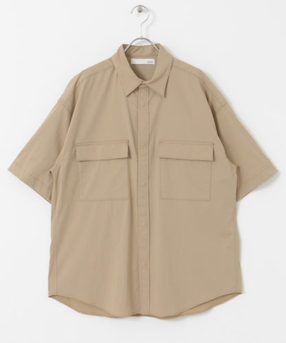 OOPS 可伸縮雙口袋襯衫