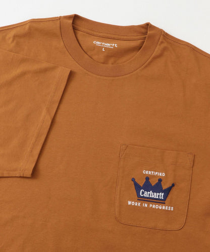 carhartt 短袖胸袋T恤