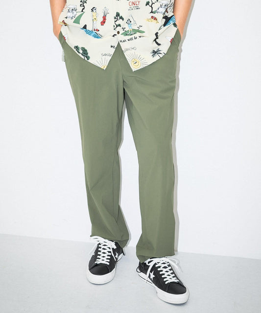 「吸水速幹」「防紫外線」OOPS MF4向彈力長褲