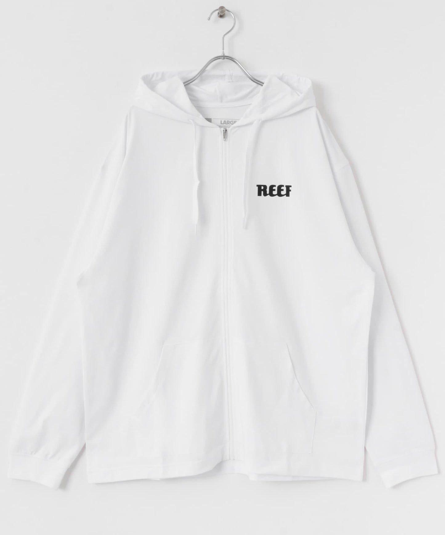 「吸溼速幹/防紫外線功能」REEF 經典標誌拉鍊防曬衣