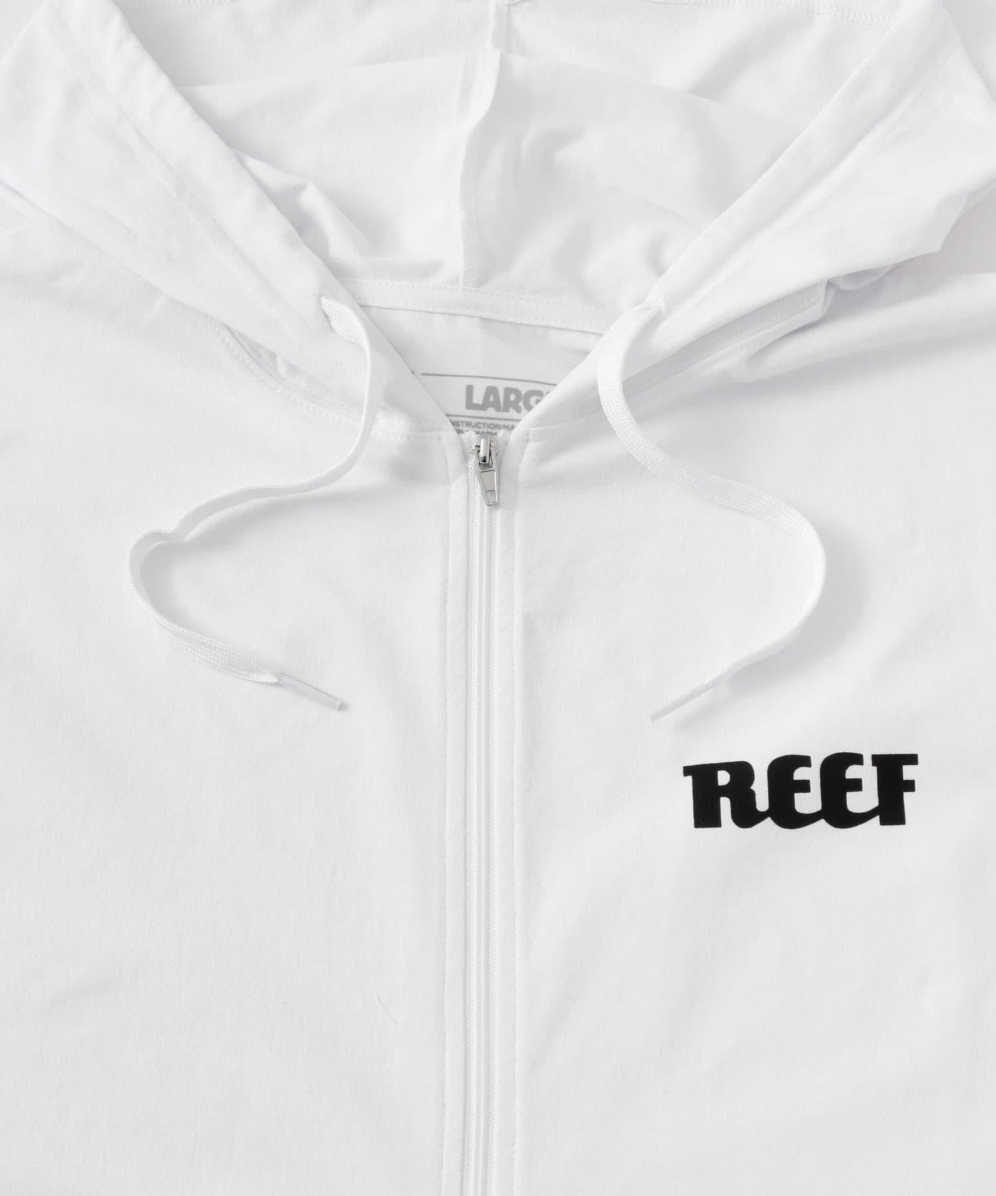 「吸溼速幹/防紫外線功能」REEF 經典標誌拉鍊防曬衣