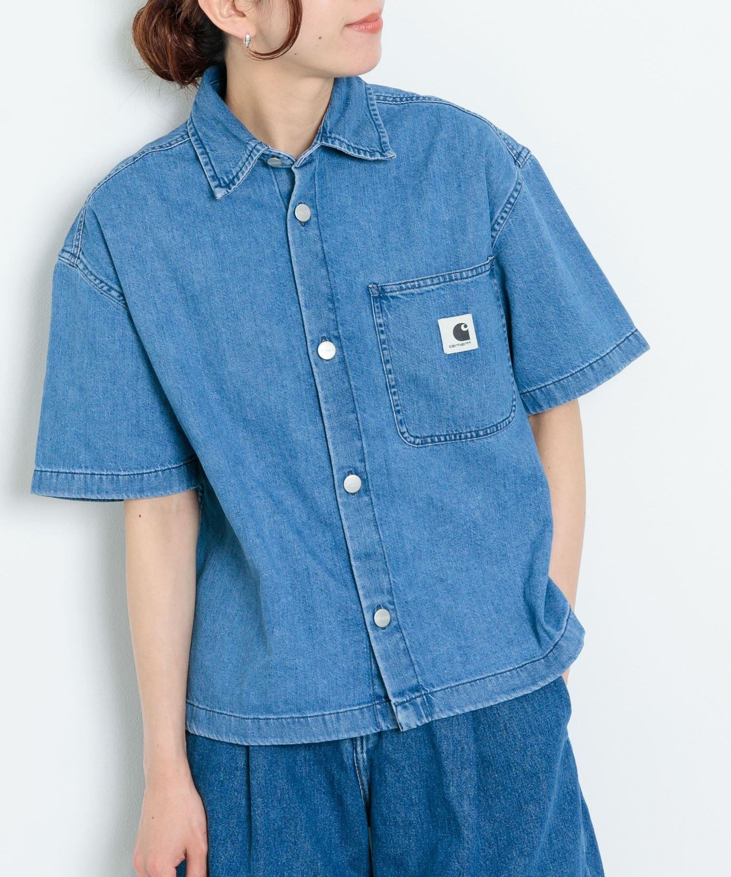 carhartt 女士短袖LOVILIA襯衫