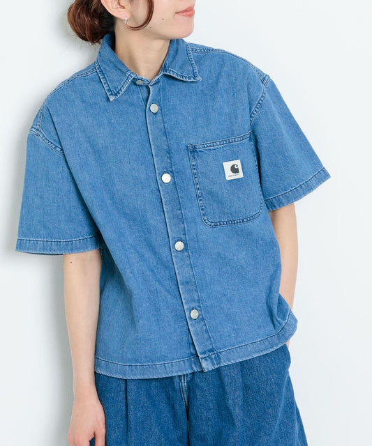 carhartt 女士短袖LOVILIA襯衫