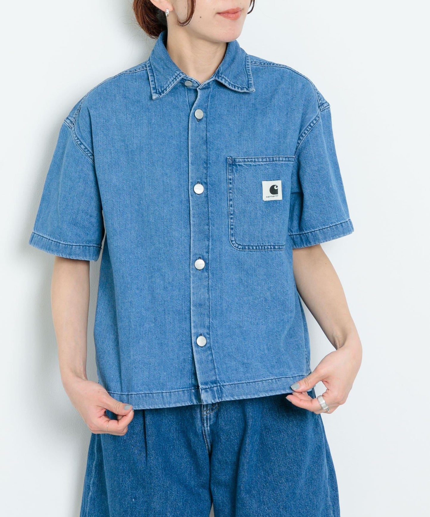 carhartt 女士短袖LOVILIA襯衫