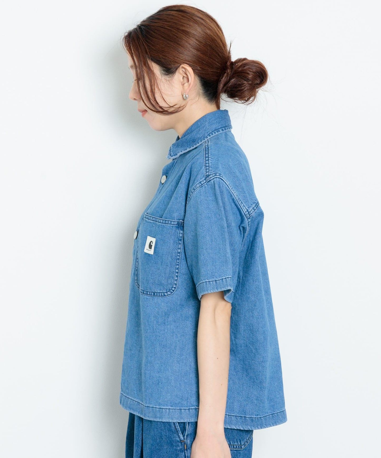 carhartt 女士短袖LOVILIA襯衫