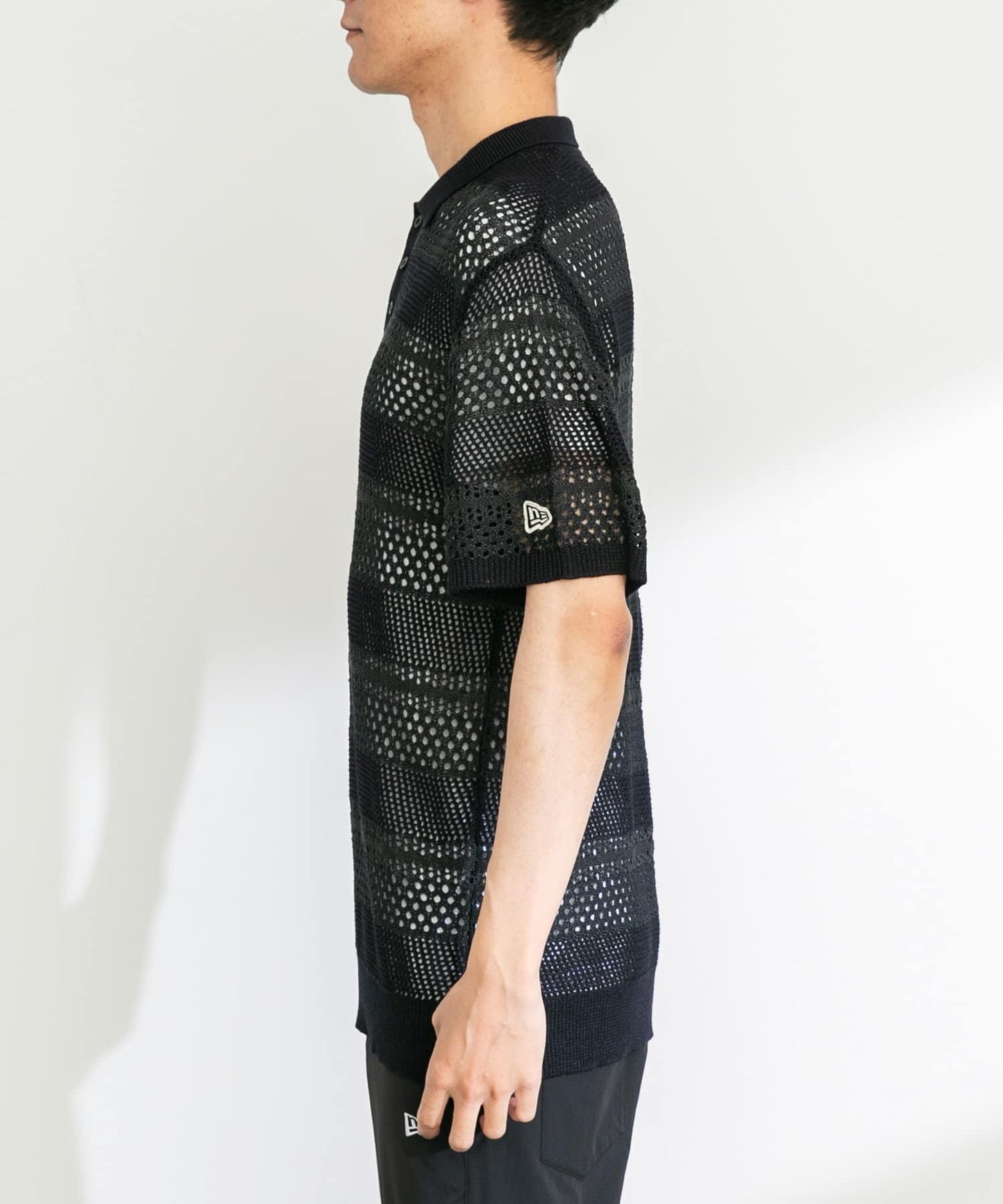 NEW ERA 高爾夫短袖網眼POLO衫