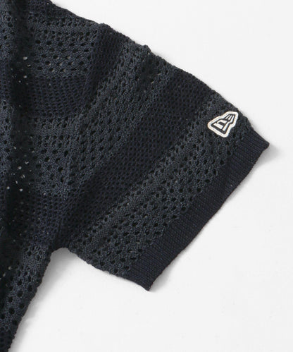 NEW ERA 高爾夫短袖網眼POLO衫