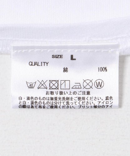 URBAN RESEARCH iD 金屬樂隊拼色袖T恤