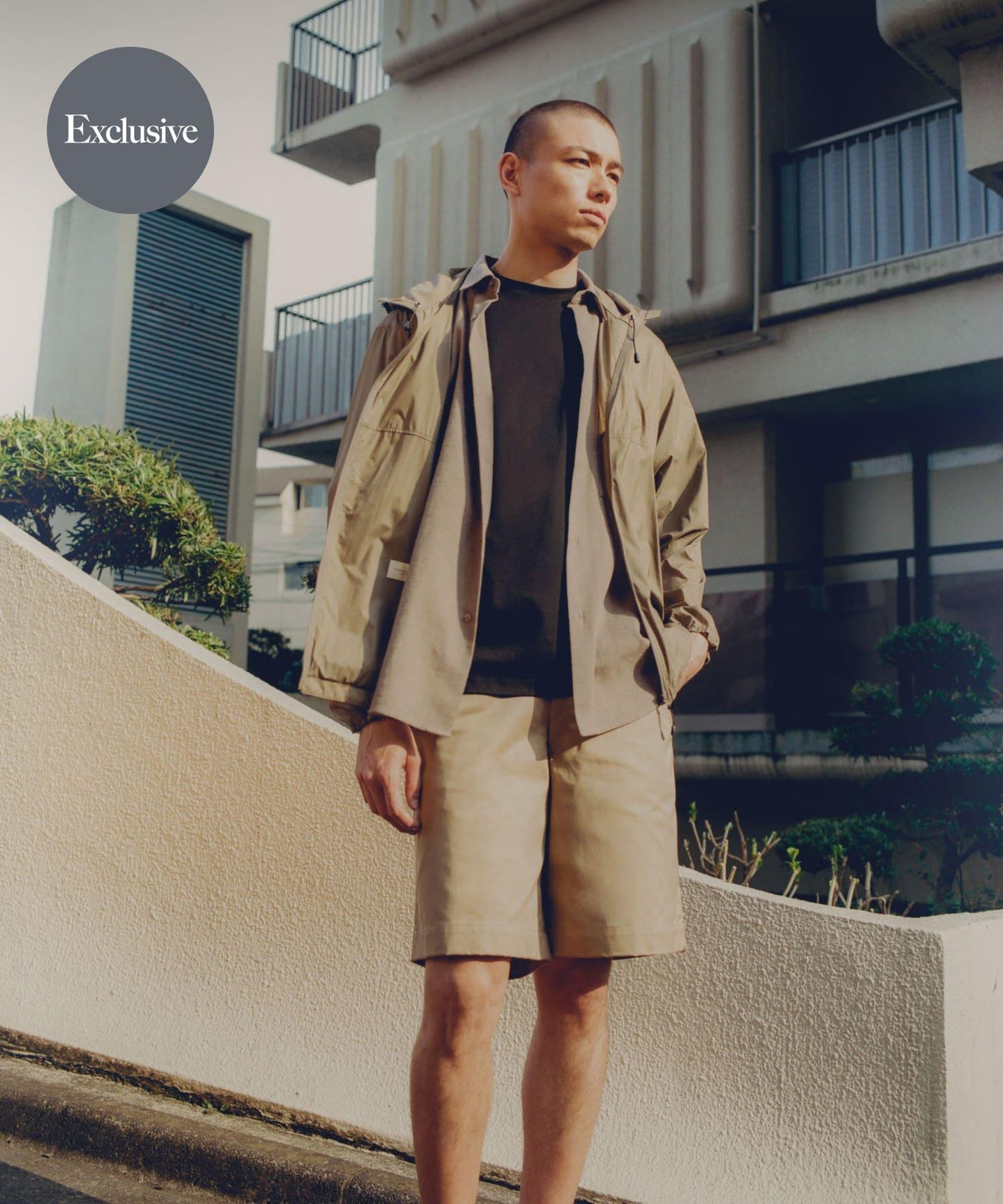 『聯名』CIOTA×URBAN RESEARCH 武裝風格斜紋棉短褲