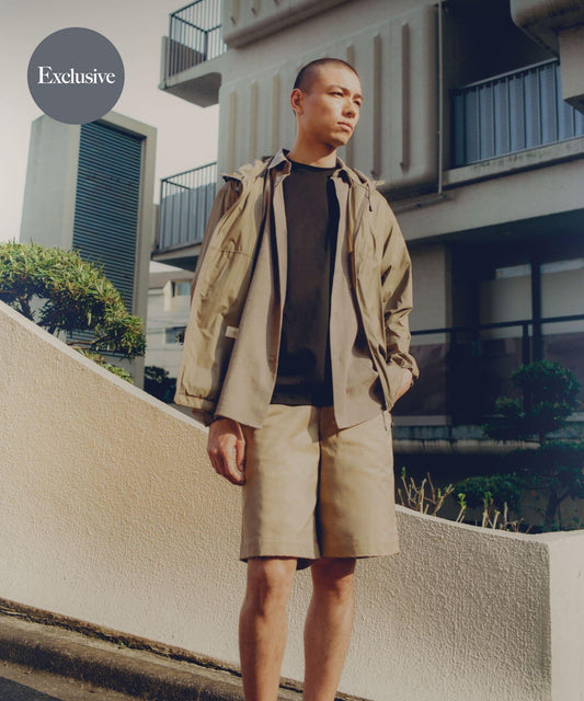 『聯名』CIOTA×URBAN RESEARCH 武裝風格斜紋棉短褲