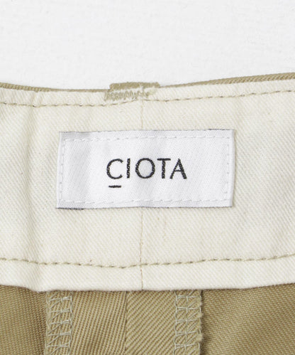 『聯名』CIOTA×URBAN RESEARCH 武裝風格斜紋棉短褲