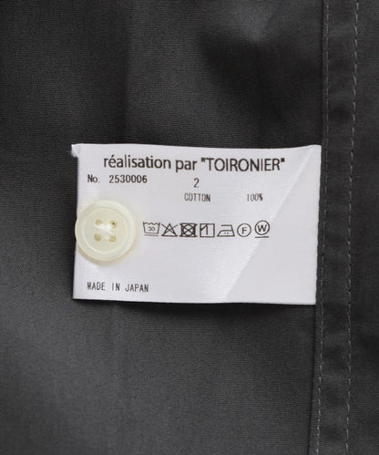 Toironier/2粒扣開領襯衫