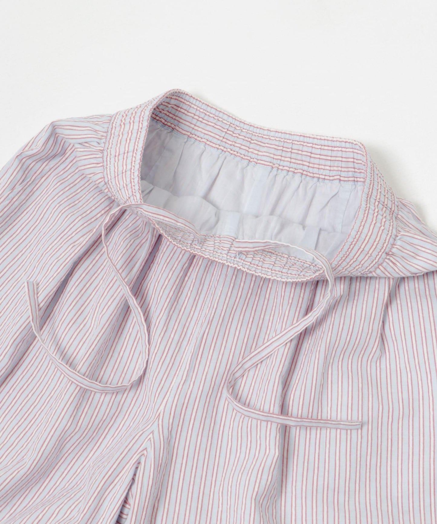 new basic 印度棉條紋長褲