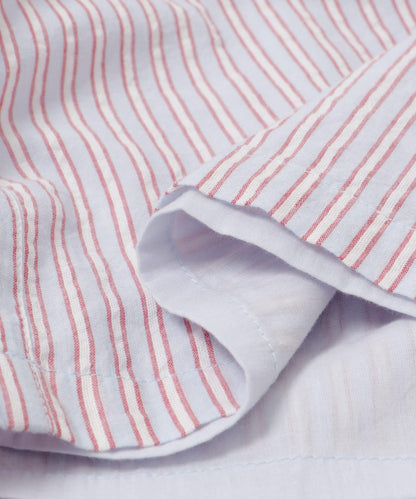 new basic 印度棉條紋長褲