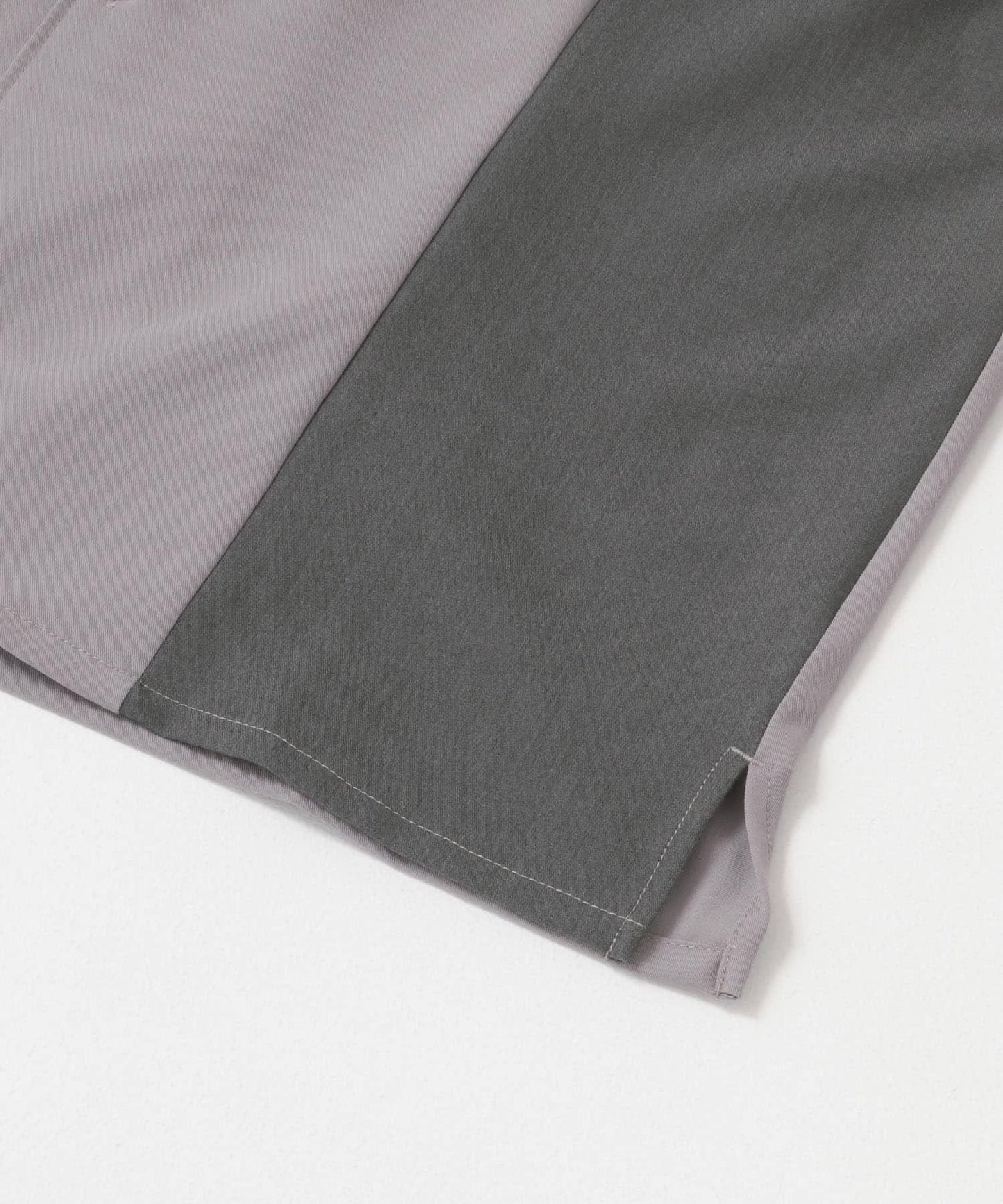 接觸冷感TR彈力拼接短袖襯衫