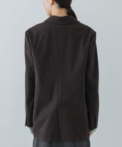 針織燈芯絨夾克